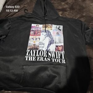 Taylor Swift Black Hoodie - The Eras Tour